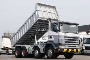 SCANIA R420 124C 8x4 3 old b billencs dump truck for sale Hungary Budapest,  TW32895 - Laslo Truck